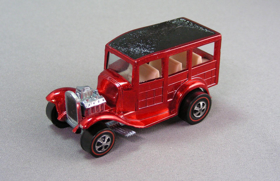 Hot Wheels 1969 Classic 31 Ford Woody - Redline Collector